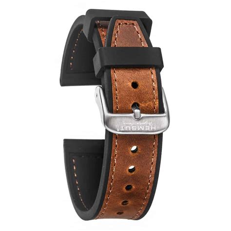 fake leather siliceone watch band